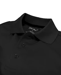 Galaxy By Harvic Men's Big & Tall Dry Fit Moisture-Wicking Polo Shirt