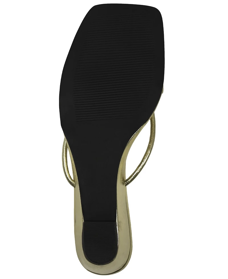 Jeffery Campbell Women's Simplicity Thong Wedge Sandals