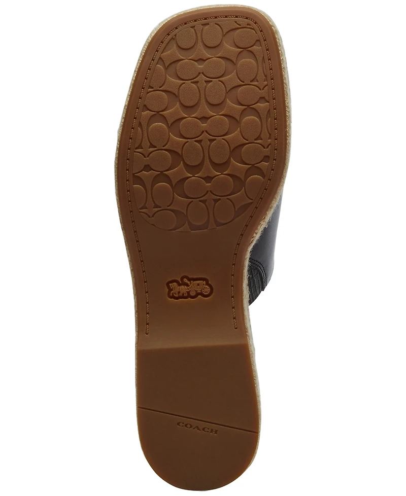 Coach Women's Wedge Espadrilles Slip-On Sandals