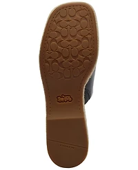 Coach Women's Wedge Espadrilles Slip-On Sandals