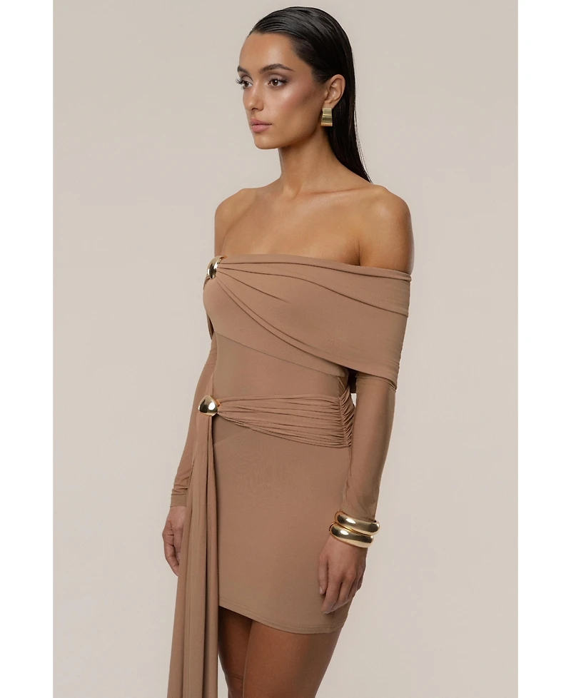 Jluxlabel Women's Glow State Drape Dress