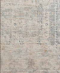 Loloi Pandora Pan-02 Ivory/Mist 2'6" x 16' Runner Area Rug