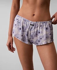 Calvin Klein Women's Full Coverage Mid-Rise Tap Shorts