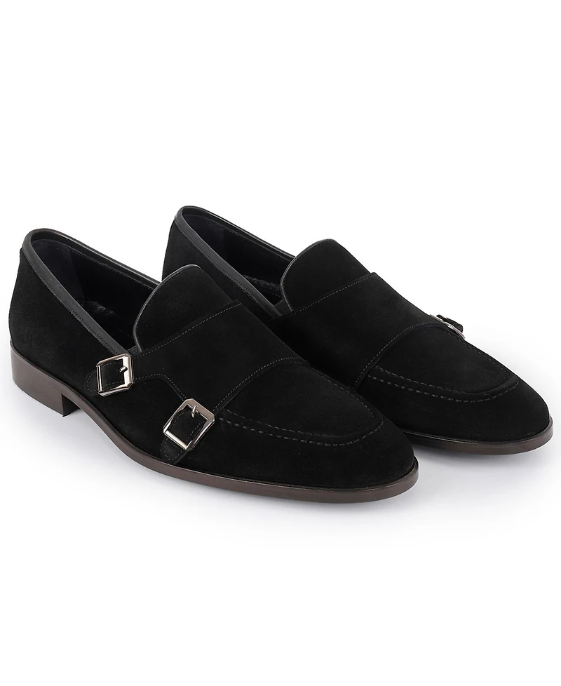 Vellapais Men's Elmaton Double Monk Loafers