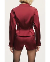 Nocturne Women's Hook-Closure Cropped Jacket