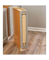 Rev-a-Shelf 6" Pullout Shelf Organizer Rack for Cabinet Base Insert, 438-bc-6C