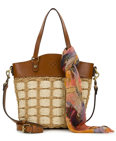 Patricia Nash Montella Small Basket Crossbody Bag