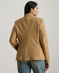 Lauren Ralph Plus Anfisa Bullion Jacquard Blazer