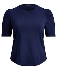 Lauren Ralph Plus Hamida Knit Crew Neck Top