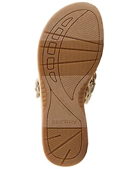 Sperry Women's Seafish Floral Open Toe Slip-On Sandals