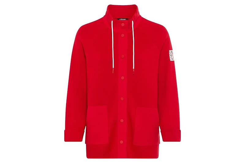 Olsen Women's Sporty Mock Knit Cardigan