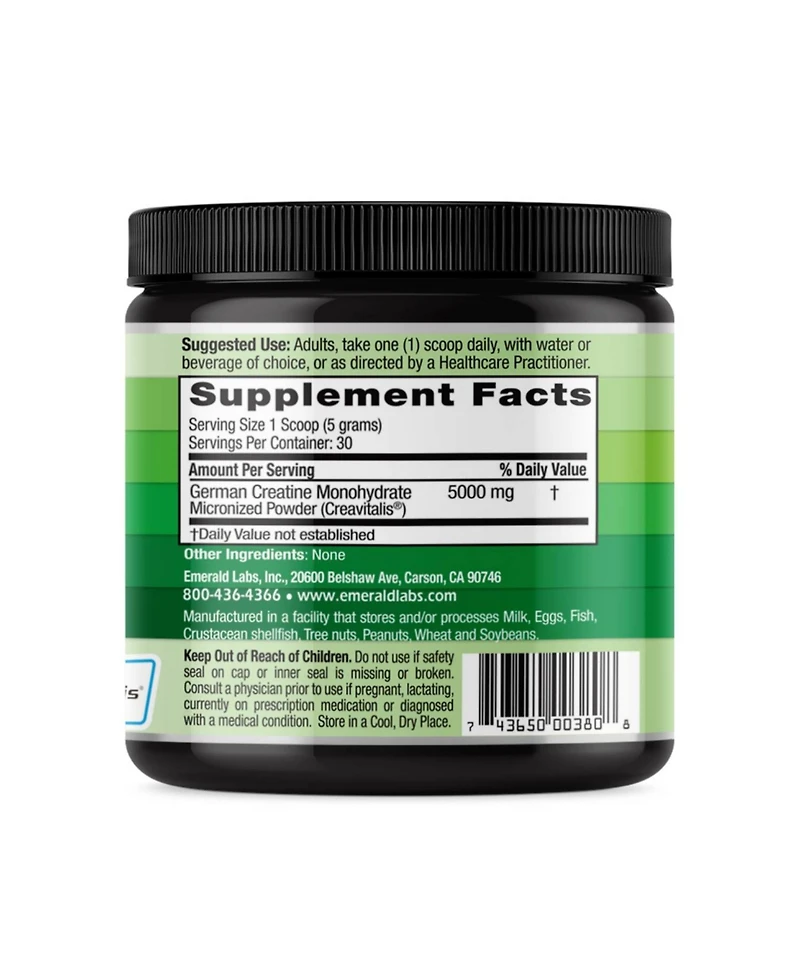 Emerald Labs Creatine Monohydrate (Creavitalis) (German