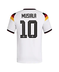 Adidas Men's Jamal Musiala White Germany National Team 2026 Home Authentic Jersey