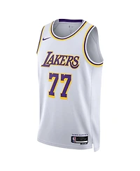Nike Men's Women's Luka Doncic White Los Angeles Lakers Swingman Jersey