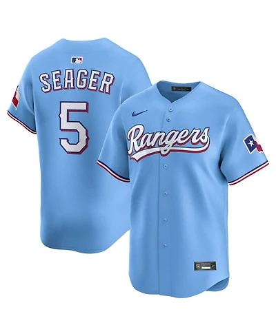 Nike Men's Corey Seager Light Blue Texas Rangers Alternate Limited Player Jersey
