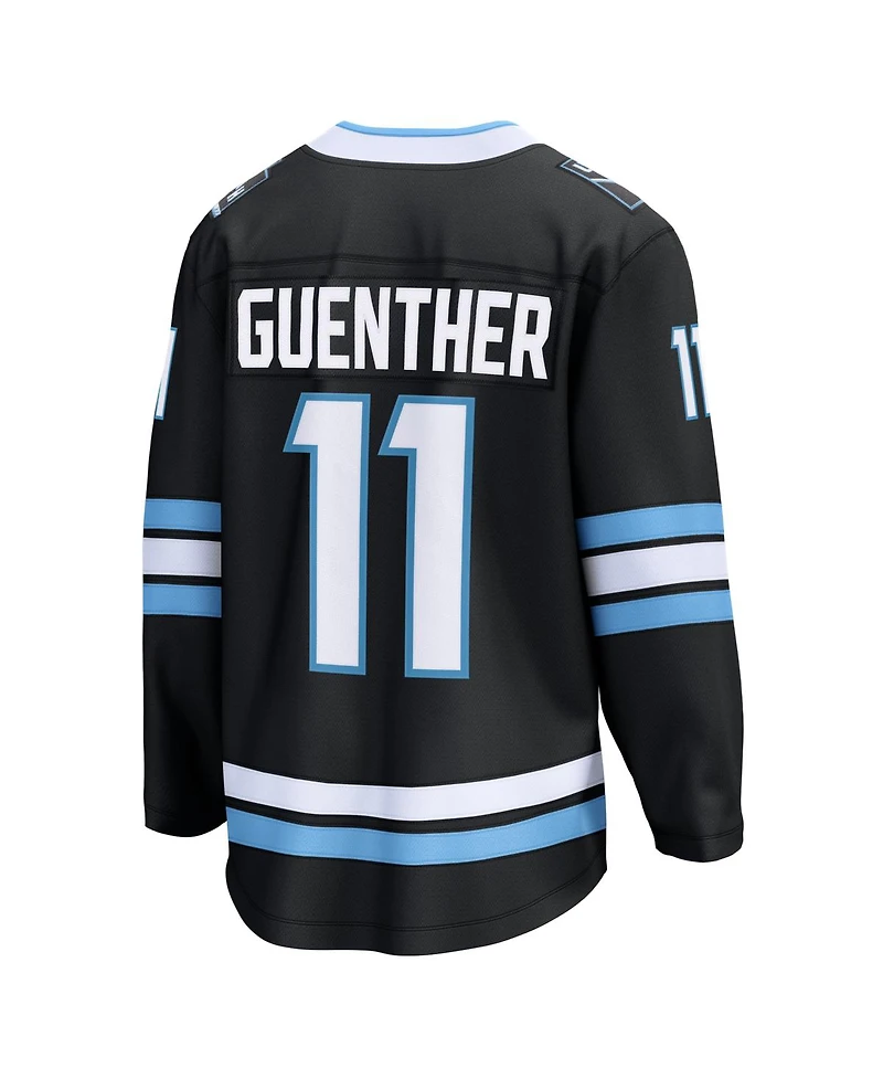 Fanatics Men's Dylan Guenther Black Utah Mammoth Home Breakaway Player Jersey