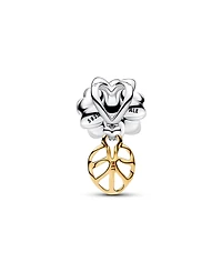 Pandora Disney Princess Tiana Lotus Flower Lab-grown Diamond Charm