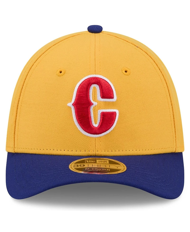 New Era Men's Yellow/Blue Colombia Baseball 2026 World Baseball Classic M-Crown 39THIRTY Flex Hat