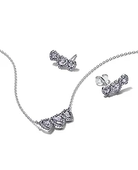 Pandora Halo Heart Trio Jewelry Gift Set
