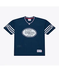 Mitchell & Ness Men's Women's x Levi's Jerry Rice Navy San Francisco 49ers Legacy Jersey
