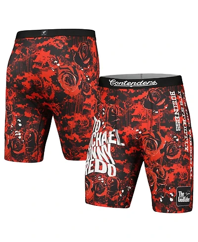 Contenders Clothing Men's Red The Godfather Strictly Business Boxer Briefs