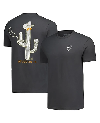 Flomotion Men's & Women's Gray Wm Phoenix Open Stuck on 16 T-Shirt