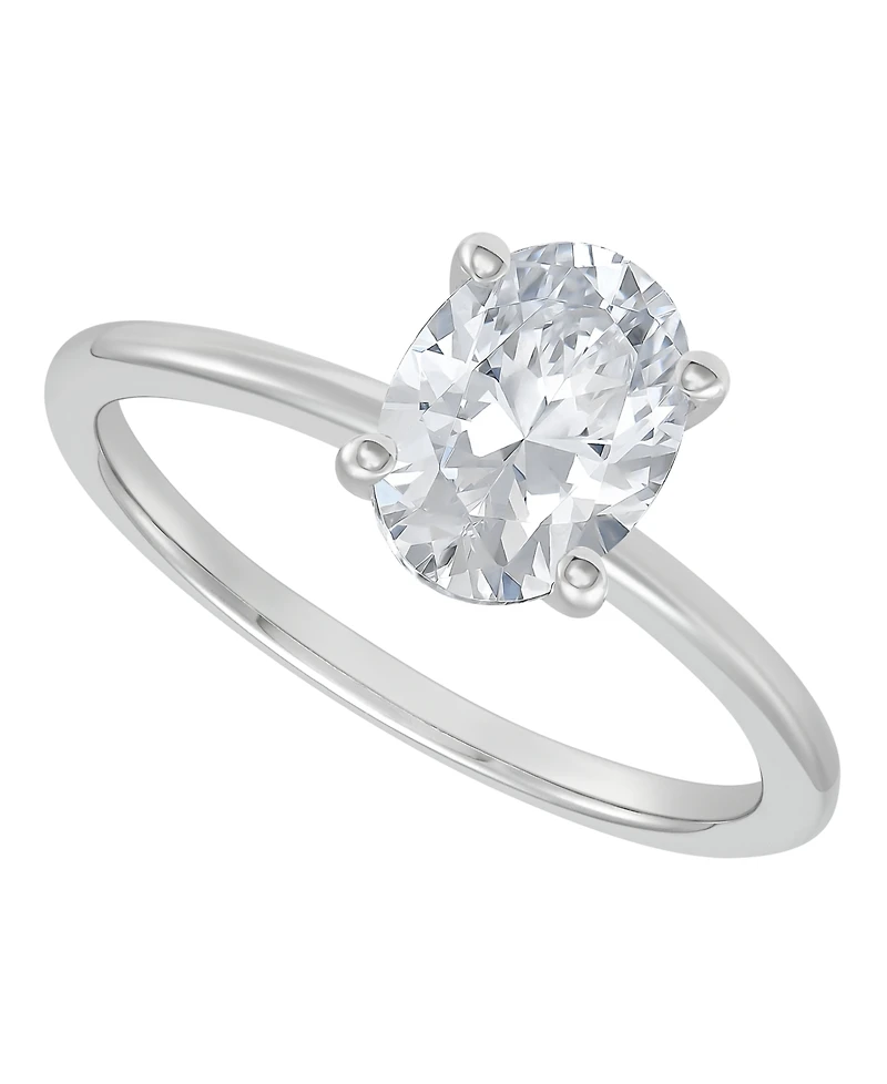 Grown With Love Igi Certified Lab Diamond Solitaire Engagement Ring (1-1/2 ct. t.w.) 14k Yellow Gold (Also White Gold)