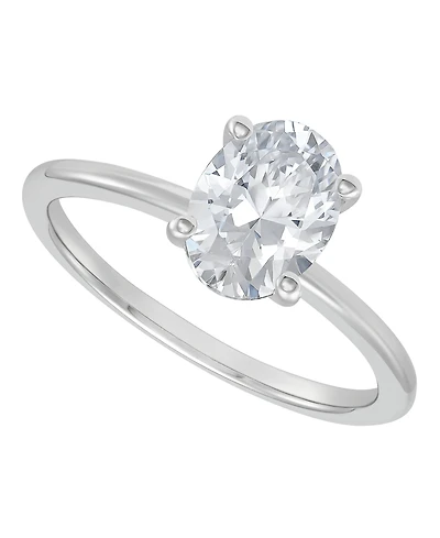 Grown With Love Igi Certified Lab Diamond Solitaire Engagement Ring (1-1/2 ct. t.w.) 14k Yellow Gold (Also White Gold)