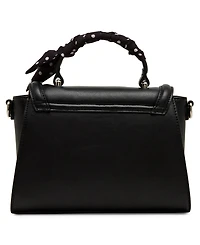 Madden Girl Leahs Straw Top Handle Bag