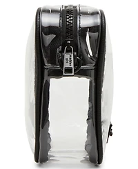 Madden Girl Ryann Clear Vinyl Camera Crossbody Bag