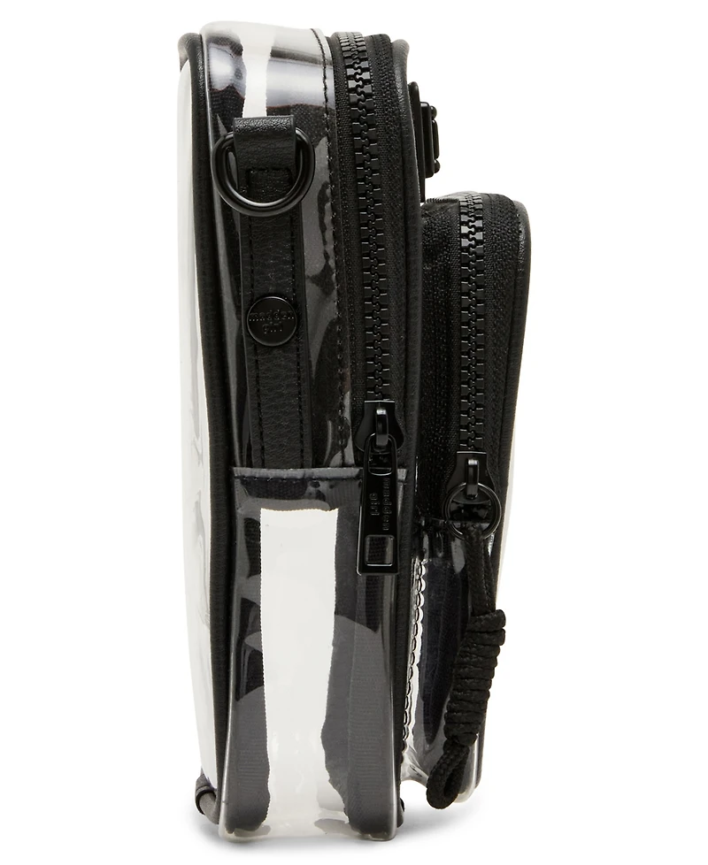 Madden Girl Willowv Clear Cellphone Crossbody Bag