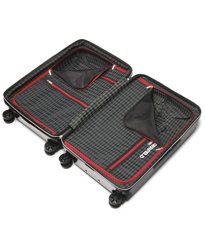 Karl Lagerfeld Paris Flowers Medium Upright Suitcase