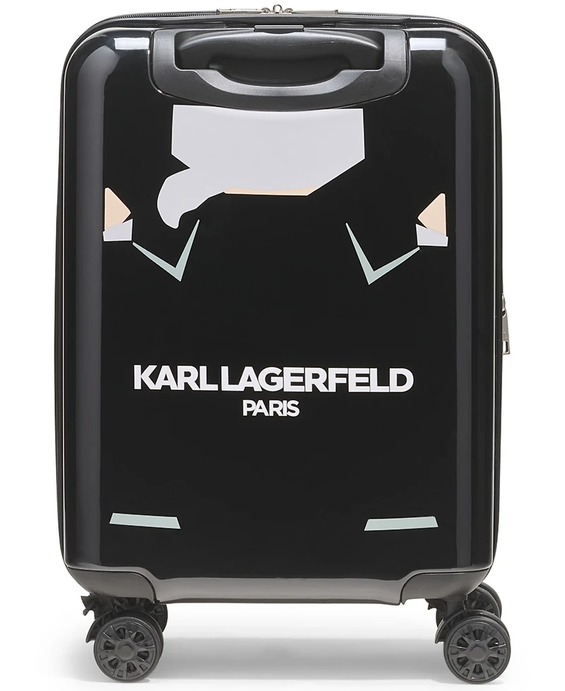Karl Lagerfeld Paris Karl In A Box Small Upright Suitcase