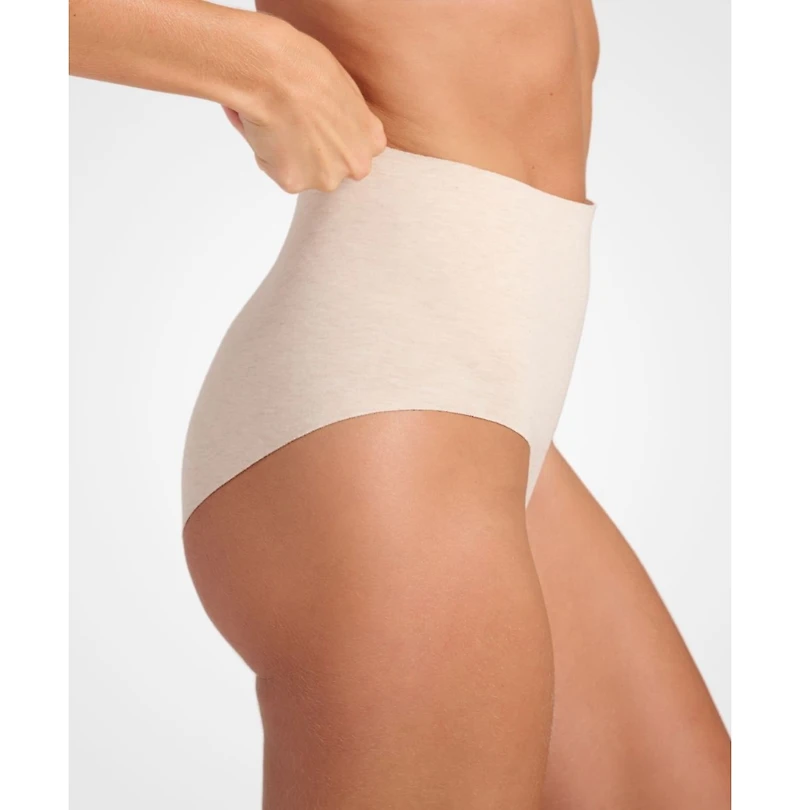Siella Women's Organic Cotton No-Show Shaping Brief
