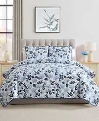 Vcny Home Whisper Floral 3 Pc. Quilt Sets