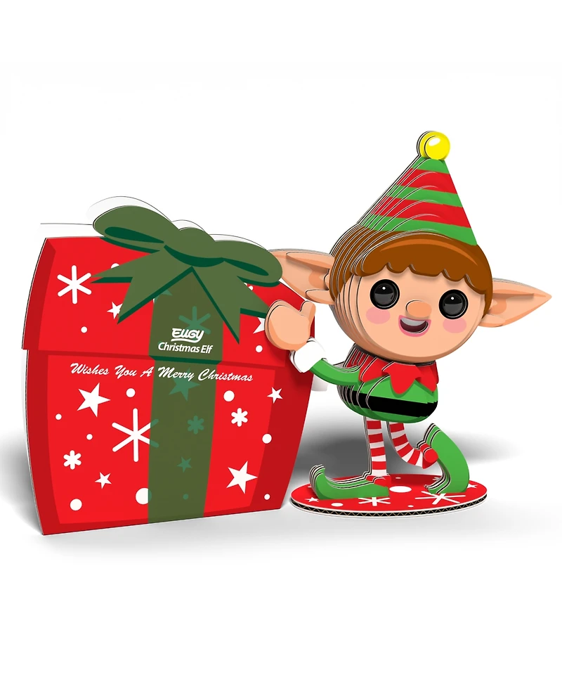 Eugy Christmas Elf 3D Puzzle