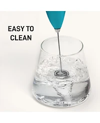 Double Whisk Milk Frother With Stand