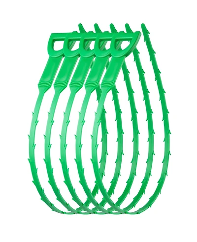 20-Inch Plumbing Snake Drain Clog Remover - 5 Pack