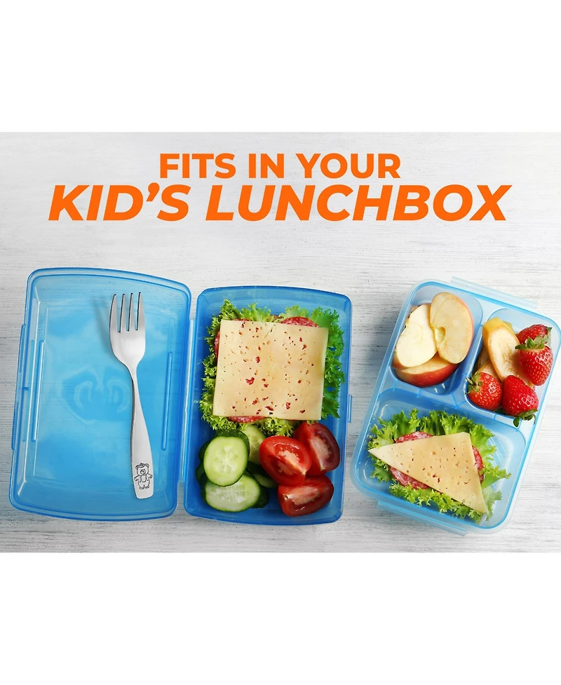 Kids and Toddler Cutlery Set Designed For Self Feeding