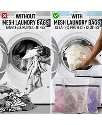 Zulay Kitchen 5 Pack Reusable Mesh Laundry Bags for Delicates and Washing Machine