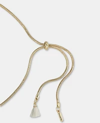 lonna & lilly Flower Statement Necklace, 28"