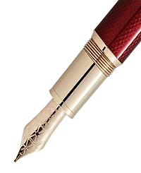 Montblanc 146 Mst Red Hour Solitaire Fountain Pen
