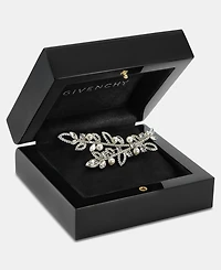 Givenchy Crystal & Imitation Pearl Vine Pin