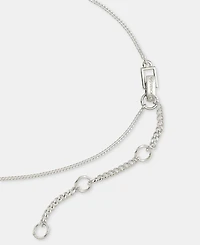 Givenchy Crystal Statement Lariat Necklace, 16" + 3" extender