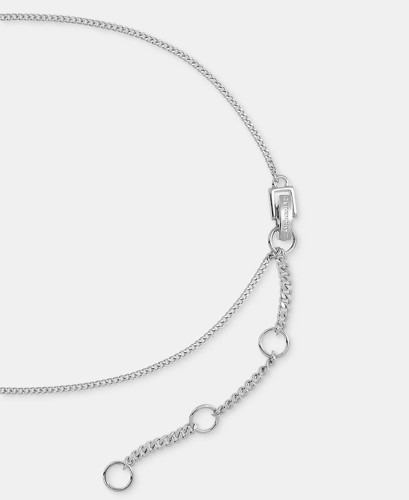 Givenchy Crystal Pear-Shape Pendant Necklace, 16" + 3" extender