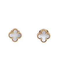 Pre-Owned Van Cleef & Arpels Sweet Alhambra Stud Earrings