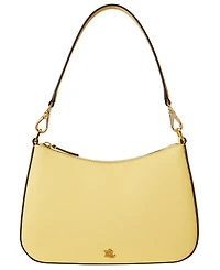 Lauren Ralph Lauren Danni Small Crosshatch Leather Slim Shoulder Bag