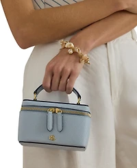 Lauren Ralph Hallee Small Leather Crossbody Bag