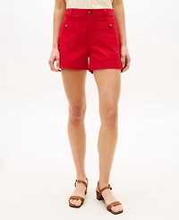 Tommy Hilfiger Women's Twill Patch Pocket Shorts