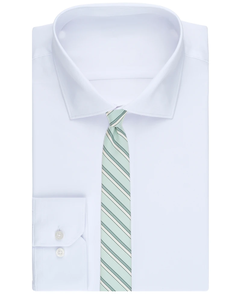 Bar Iii Men's Weston Stripe Skinny Tie, Macy's Exclusive